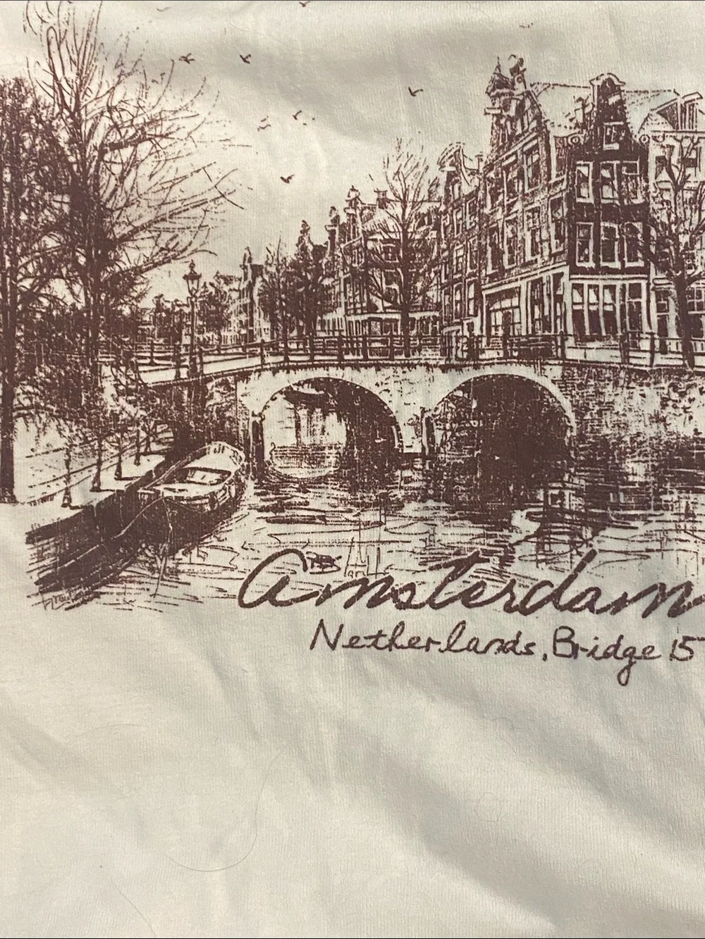 Arula Amsterdam Baby Graphic Tee NWT 2X